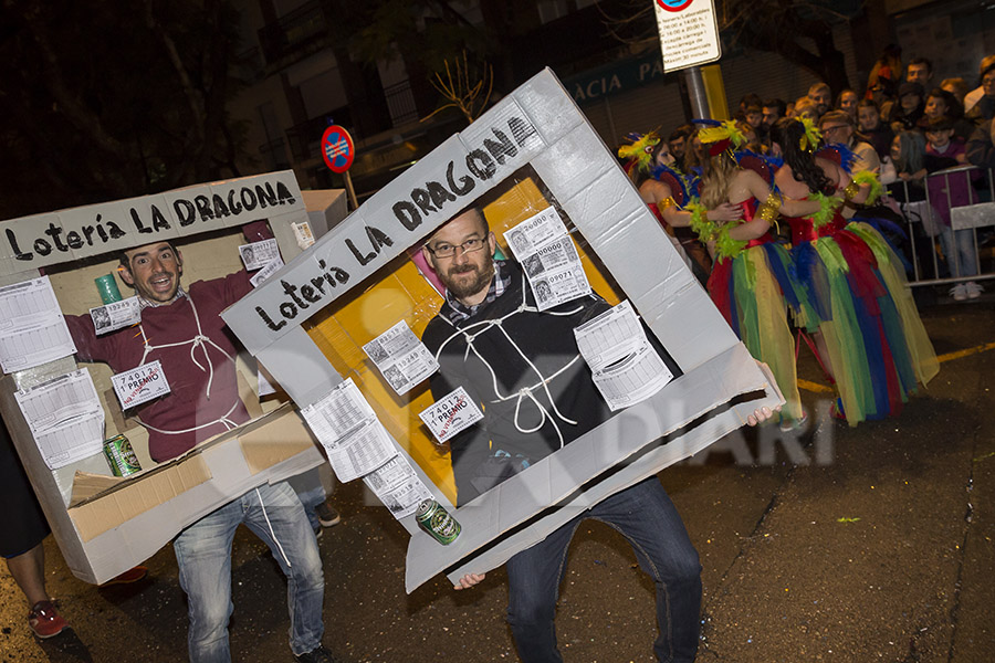 Rua del Carnaval de Les Roquetes del Garraf 2017